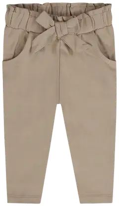Dirkje lasten pehmeät collegehousut O56362 - Taupe - 1