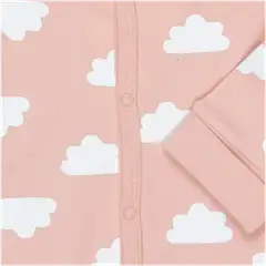 Ciraf vauvojen pyjama 250B252913 2-pack - pink cloud aop - 3