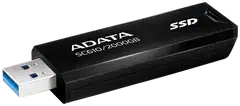 ADATA SC610 ulkoinen SSD-muisti, 2 TB, musta (USB-A) - 1