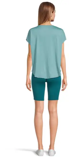 Danskin naisten lyhythihainen treenipaita DPS2606 - Dusty turquoise - 3