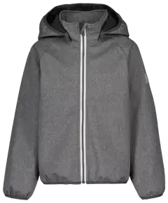 HC Outwear lasten softshell-takki Elliot - Grey melange - 1