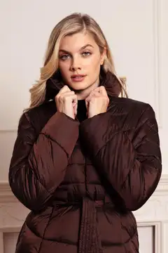 London Fog naisten kevytvanutakki 225L352505 - Brown - 3