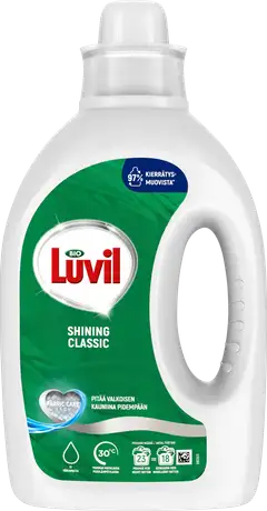 Bio Luvil Classic Pyykinpesuaine Valkoisille vaatteille 920 ML 23 pesua - 1