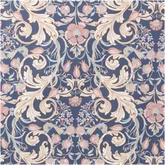 House pussilakanasetti Treasure 150x210 cm roosa/ beige/ tummansininen - 2