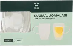House kuumajuomalasi 35 cl 2-pack - 2
