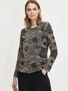 Nanso Huvi naisten pusero - BEIGE - 3