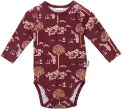 Muumi vauvojen body Vilijonkka 593261 - burgundi - 1