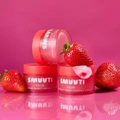 Smuuti Skin Strawberry Boost Capsule Cream 50ml-kasvovoide - 2