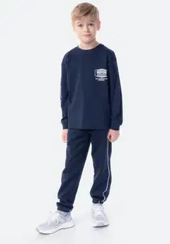 TEX lasten t-paita I287785 - NAVY 2 - 2