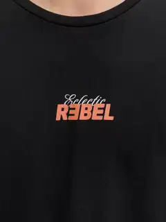 JJ Rebel miesten t-paita JREBJIM - BLACK - 4