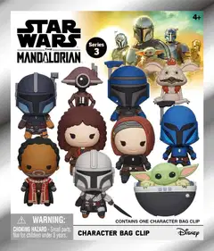 3D Mandalorian Klipsihahmo (6,5cm) - 1