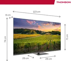 Thomson 55" 4K UHD QLED Google TV 55QG5C14 - 2