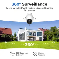 Imilab EC6 Pro 4K WiFi -valvontakamera ulkokäyttöön CMSXJ120A - 7
