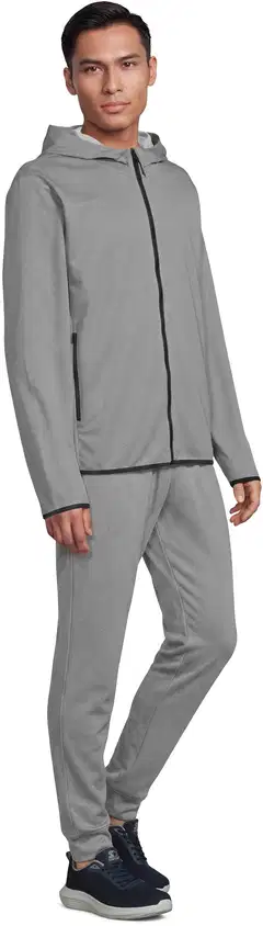 Cheetah miesten hupullinen treenitakki CMJ6423 - Grey Heather - 4