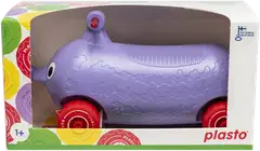 Plasto kuueläin kurkkumaasta lila 19 cm - 2