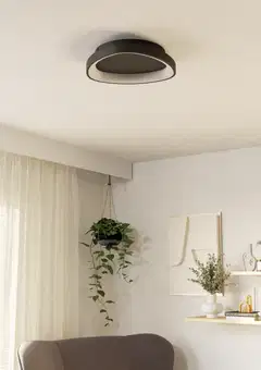 EGLO kattovalaisin Loretello LED 12W musta/valkoinen - 11