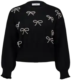 Hailys naisten neule bo44wa bin-pr2408043 - BLACK - 1