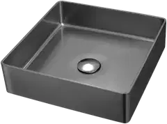 INOX by Tammiholma malja-allas harjattu gunmetal 400x400 mm - 1