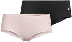 Danskin naisten hipster-alushousut 210D332659 2-pack - Black, pale lilac - 1