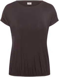 From Lou naisten pluskoon t-paita Fllouisa - Seal Brown - 1
