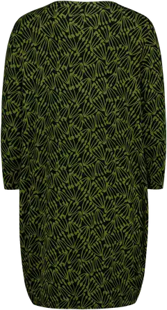 House naisten trikoomekko Inka PatternLab - heteet green&black - 2