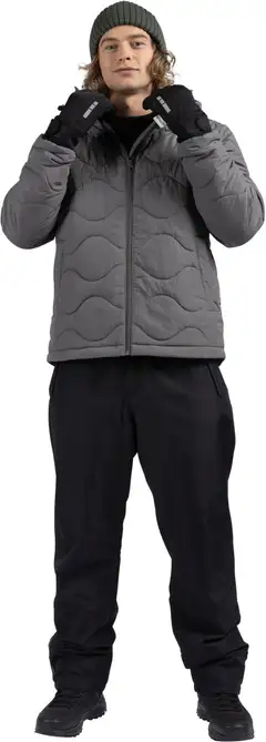 House miesten kevytvanutakki 204H012601 - Dark Gull Gray - 4