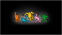 LEGO® Art 31216 Keith Haring – Tanssivat hahmot, Koriste - 5