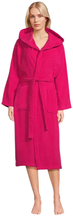 Actuelle naisten frotee-kylpytakki 215AW1924 - Fuksia - 1