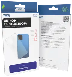Wave Silikonisuoja, Samsung Galaxy A17 5G / Samsung Galaxy A17 4G, Kirkas - 1
