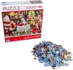 Tactic palapeli Teddy Bear Family 1000 palaa - 2