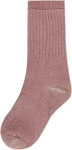 Luode12 naisten paksut retkeilysukat merinovilla ODSL302601 - Ash rose - 1