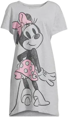 Disney naisten yöpaita DS60804 - Light Grey Melange - 2