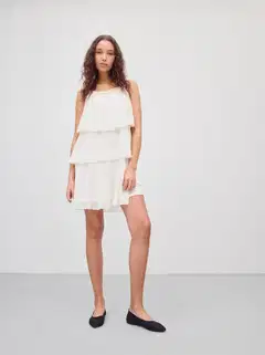 WKLY. naisten juhlamekko 218W160440 - WHITE - 5