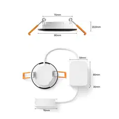 Philips Hue alasvalo 90mm musta - 2