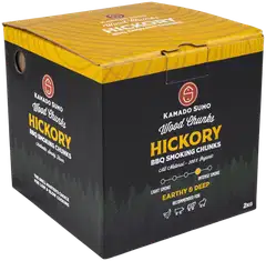Kamado Sumo Hickory-puupalat 2 kg - 3