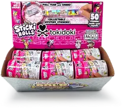 Sticki Rolls Tokidoki Tarrarannekoru Yllätyspakkaus 50 tarraa - 7