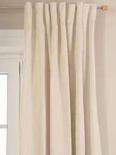 Hasta Kvadrat säädettävä verhotanko, ruostumaton teräs ja tammi - 2