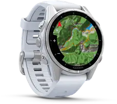 Garmin urheilukello Fenix 8 AMOLED 43 mm hopea/vaaleanharmaa - 5