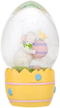 Lumisadepallo pääsiäinen 8,5 cm, erilaisia - 3