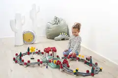 Ecoiffier - Abrick - Taajamajunarata -leikkisetti - 11