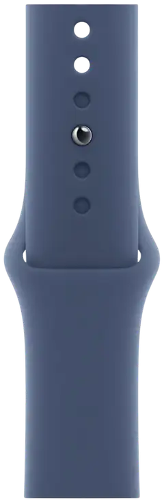 Apple Watch SE GPS + Cellular 40mm hopeinen alumiinikotelo, denim Sport ranneke - S/M - MXGF3QN/A - 3