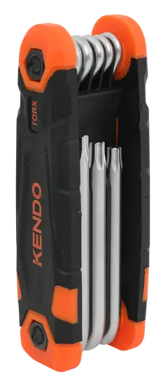 Kendo 8-osainen taitettava torx-avainsarja - 4