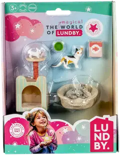Lundby nukketalon eläimet kissa - 1