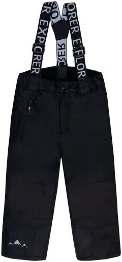 Ciraf lasten tec-talvihousut henkseleillä 252C36225D - BLACK - 1