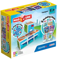 Geomag Magicube Kulkuneuvot -magneettirakennussetti 7 osaa - 1