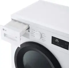 LG pesutorni F4A1009NWK pyykinpesukone + RHA1008NWK kuivausrumpu, valkoinen - 9