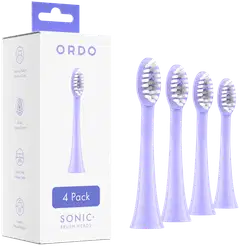 Ordo Sonic -harjaspäät, helmi - 4 kpl - 2