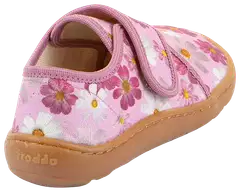 Froddo lasten paljasjalkakenkä Canvas Velcro - Flowers - 5