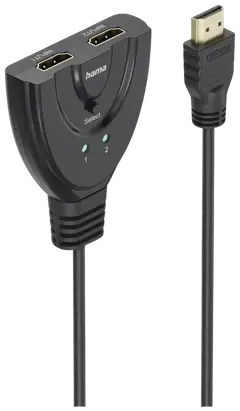 Hama HDMI™-kytkin, 2xHDMI™ in - 1xHDMI™ out, 4K - 2