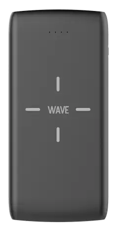 Wave QiPower lisävirta 10000 mAh musta - 2